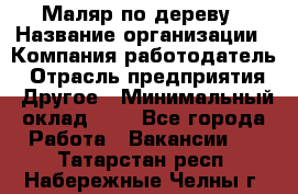 Маляр по дереву › Название организации ­ Компания-работодатель › Отрасль предприятия ­ Другое › Минимальный оклад ­ 1 - Все города Работа » Вакансии   . Татарстан респ.,Набережные Челны г.